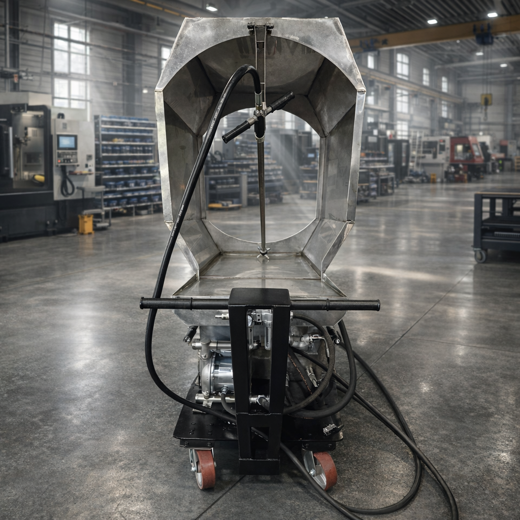 Мойка гидроцилиндров на пневматическом приводе (МГП-290-276)