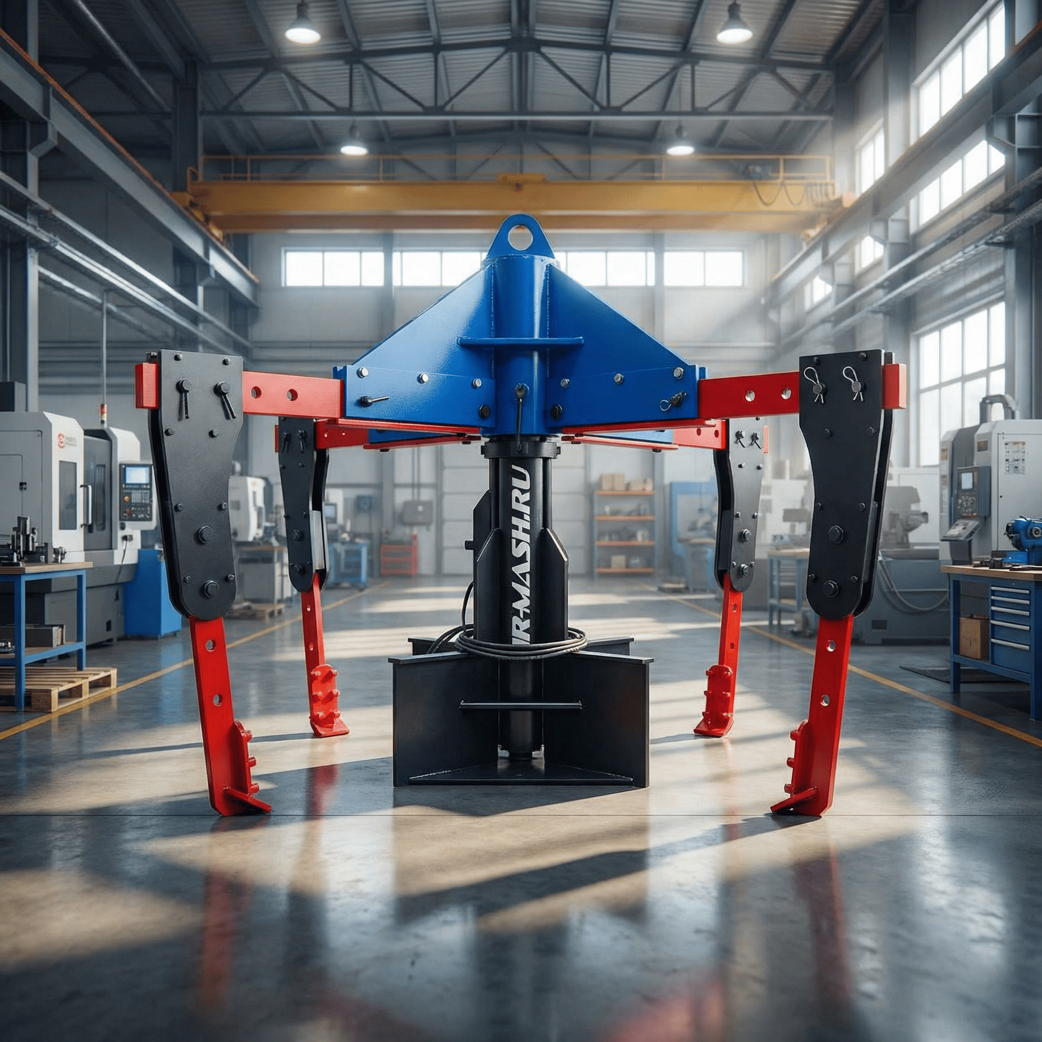 Шиномонтажный стенд для демонтажа крупногабаритных колес (ШМ)