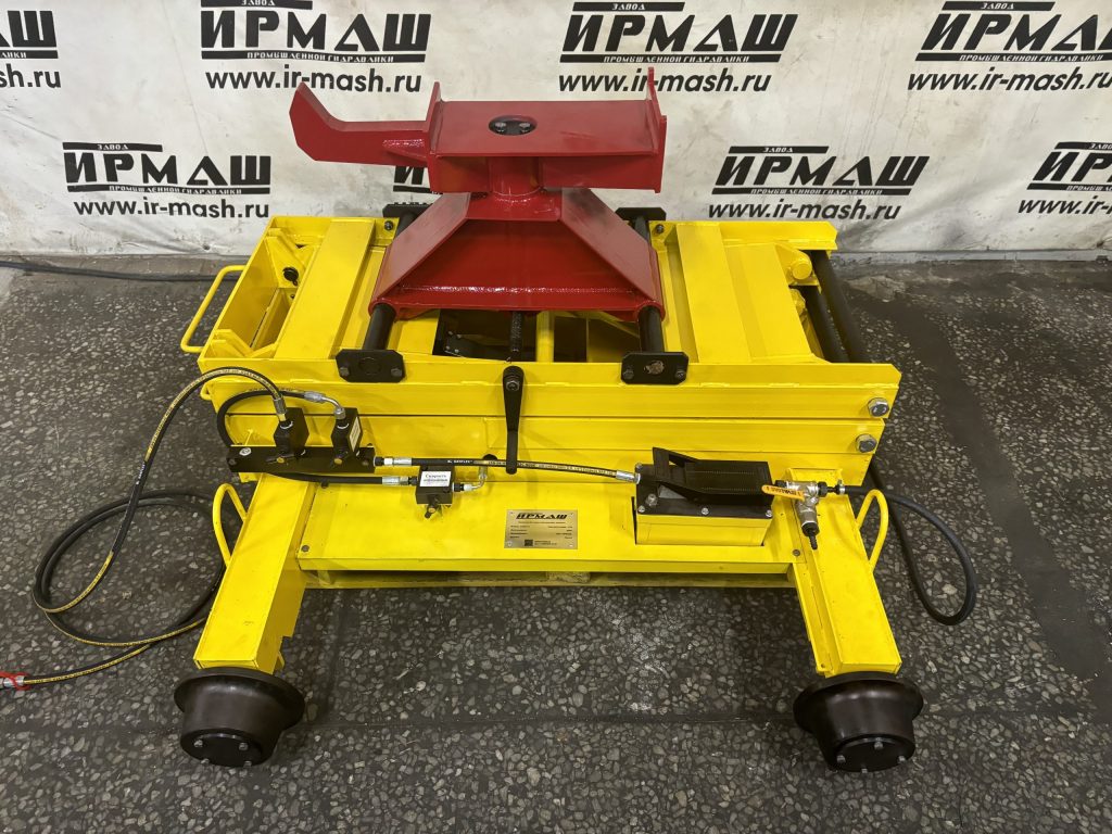 Установка для смены поглощающего аппарата (УСПА-1) - установка для демонтажа и монтажа поглощающих аппаратов железнодорожных полувагонов