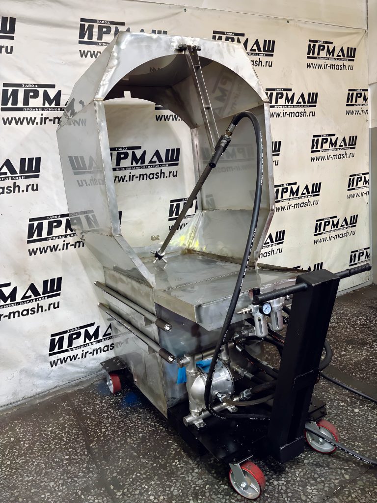 Мойка гидроцилиндров на пневматическом приводе (МГП-290-276) ИРМАШ