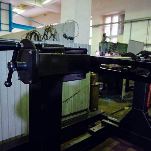 Стационарная стойка с усиленной рамой для размотки стального каната/троса (МО-15) ИРМАШ